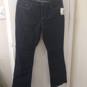 Old Navy dark wash original boot size 10 short NWT